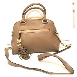 Beige Michael Kors purse